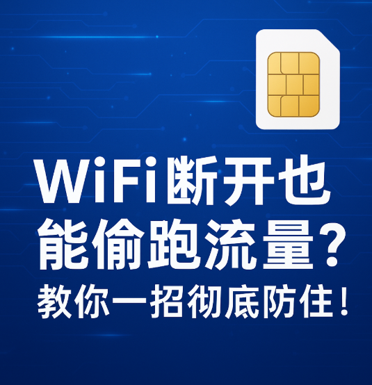 还在被偷跑流量?教你手机隐藏设置,省下整整几百块!