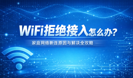 WiFi连不上？“拒绝接入”别慌，这份全攻略帮你搞定！