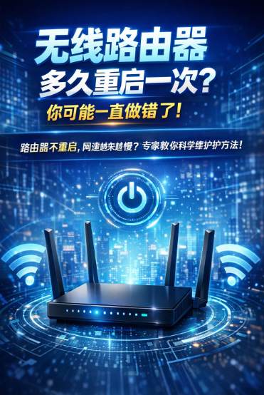路由器不重启，网速越来越慢？专家教你科学维护方法！