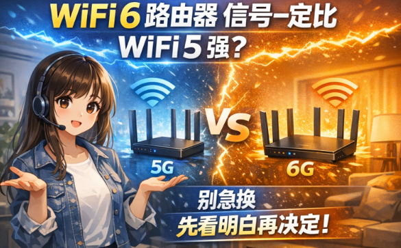 换WiFi 6路由器前先看这一篇，不然信号可能没你想的强