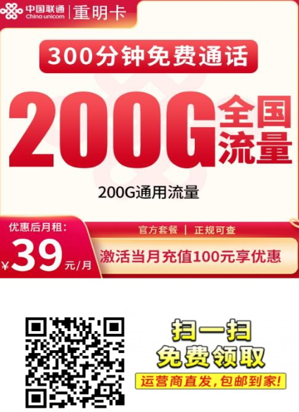 2026年新卡上新｜重庆用户注意，这张联通新卡太实用了！