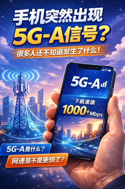 5G-A是什么？你的手机可能已经在用了