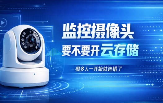 ​监控摄像头云存储要不要开？看完再决定
