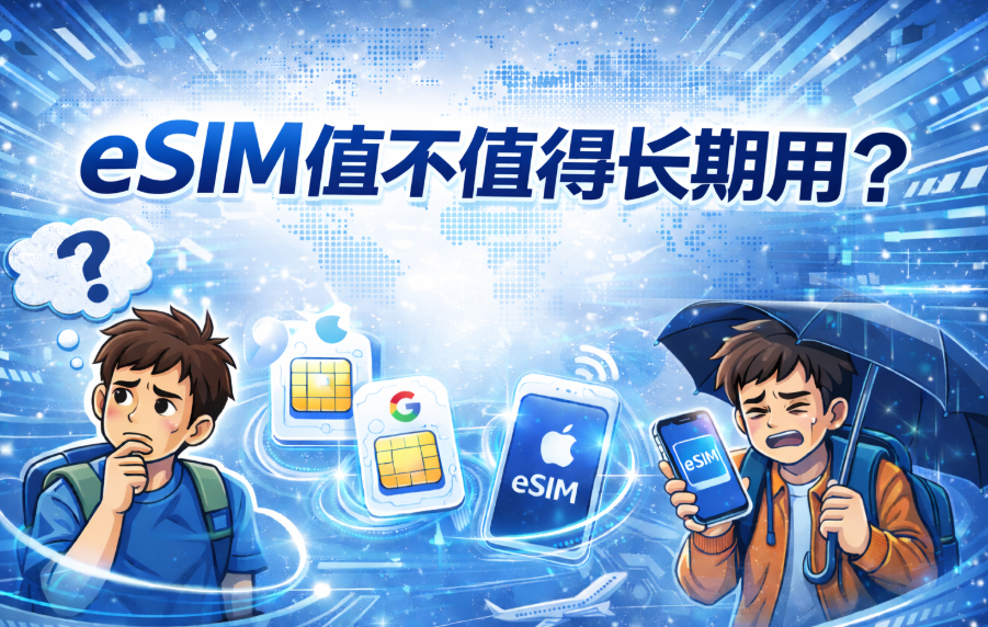 别再纠结了，eSIM到底适不适合你，一次讲透