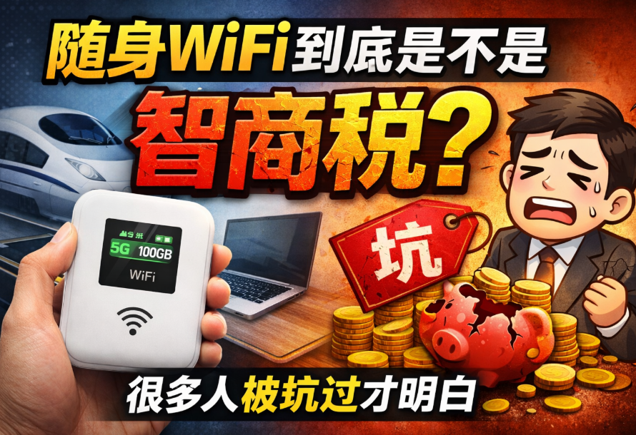 随身WiFi到底是不是智商税？很多人被坑过才明白